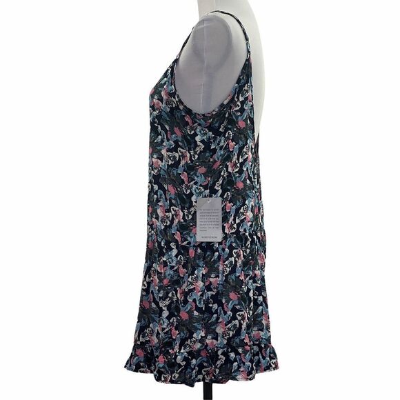 Mary & Mabel Floral Ruffled Sleeveless Romper 4 - Picture 4 of 11